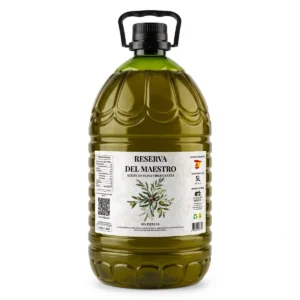 Garrafa de 5 litros de aceite de oliva virgen extra sin filtrar Reserva del Maestro
